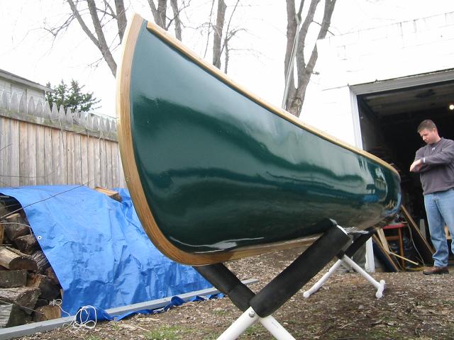 Stowe Canoe restoration